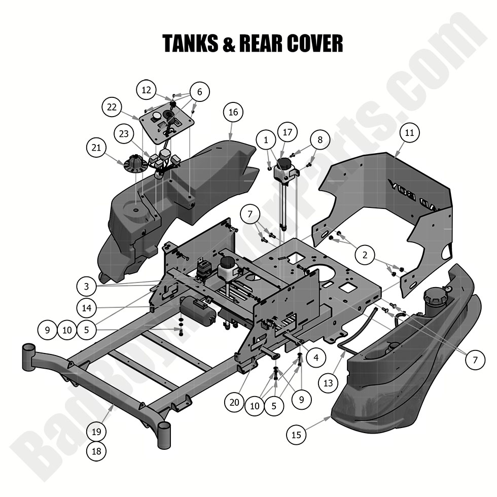 2019 ZT Elite - Tanks & Rear Covers